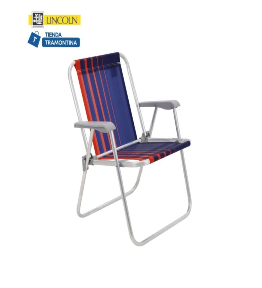 SILLA PLEGABLE TRAMONTINA SAMOA AZUL